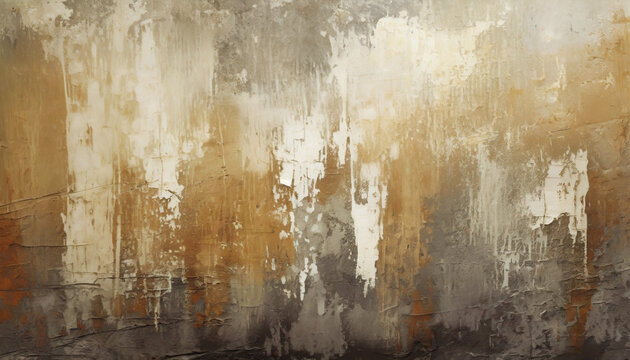 Tapeta, tło abstrakcyjne, stara ściana. Generative AI