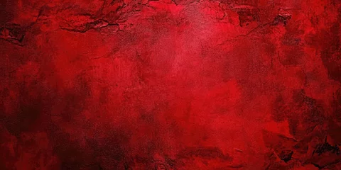 Foto op Plexiglas red wall texture rough background dark concrete floor or old grunge background.red Abstract Background. Painted red Color Stucco Wall Texture With Copy Space. Bright  © Planetz