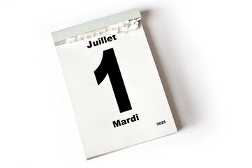 1   Juillet 2025