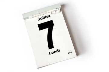  7  Juillet 2025