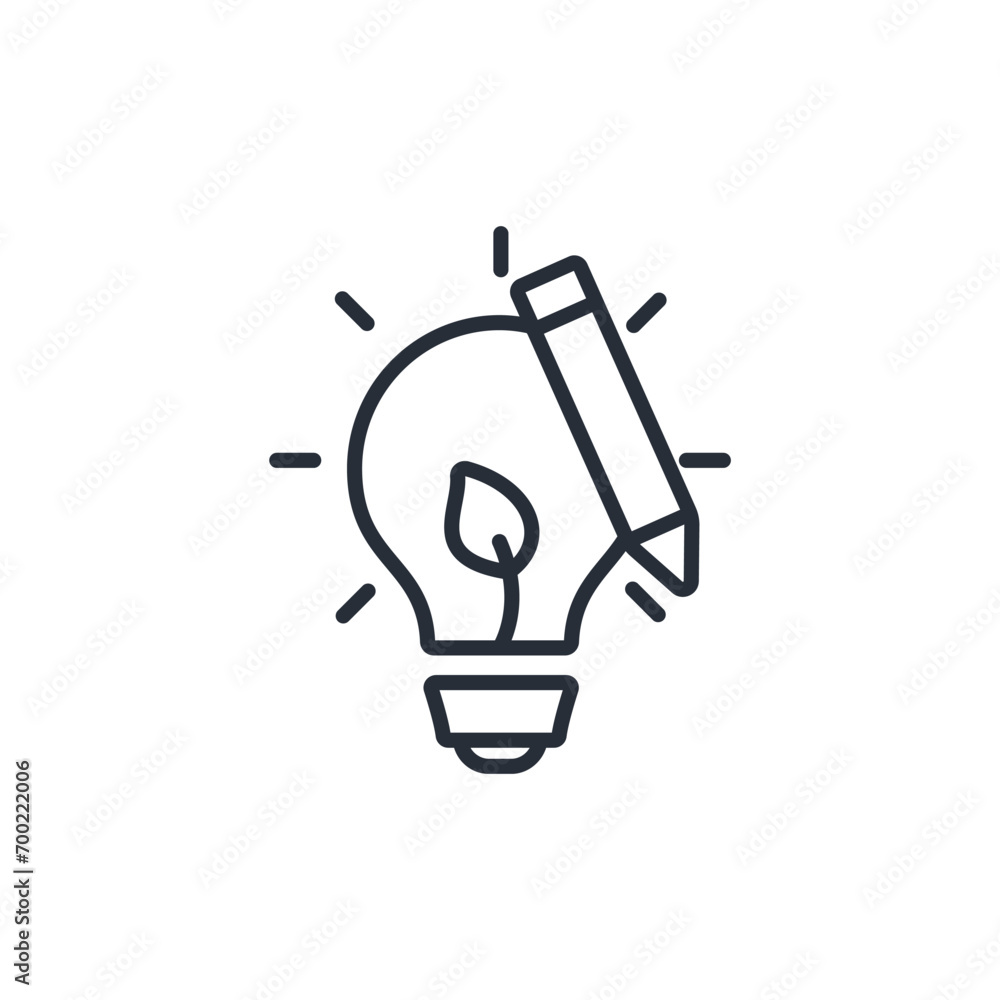 Poster solution icon. vector.editable stroke.linear style sign for use web design,logo.symbol illustration.