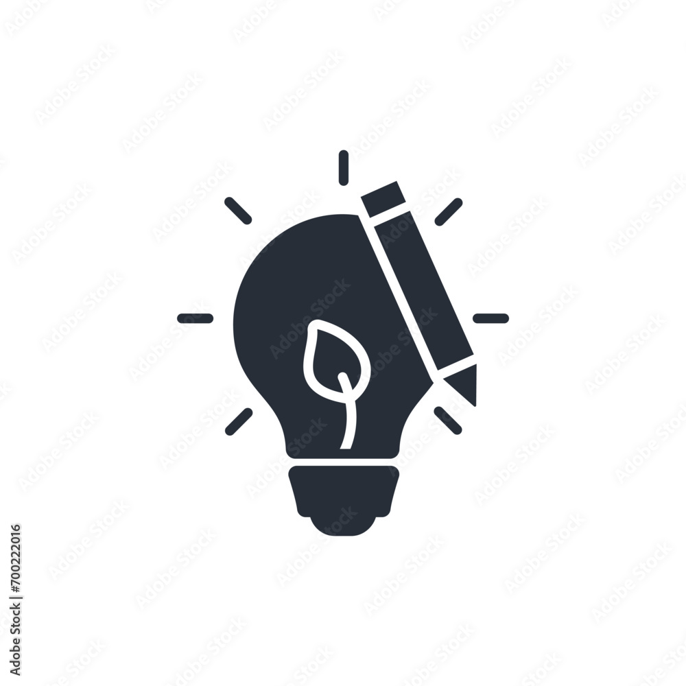 Poster solution icon. vector.editable stroke.linear style sign for use web design,logo.symbol illustration.