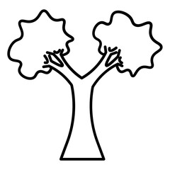 tree line icon