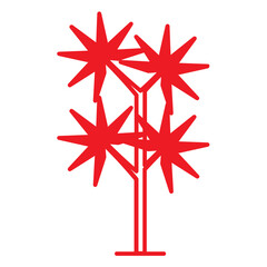 tree red icon
