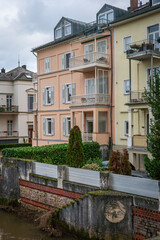 Fototapeta premium houses in the town