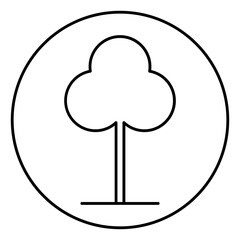 tree line icon 2