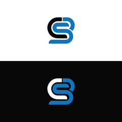 SCB logo. S C B design. White SCB letter. SCB, S C B letter logo design. Initial letter SCB linked circle uppercase monogram logo. S C B letter logo vector design.	
