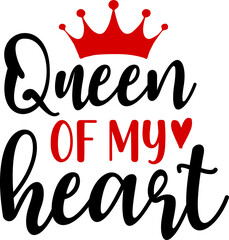 Valentine’s Day text phrase design on plain white transparent isolated background for shirt, hoodie, sweatshirt, apparel, card, tag, mug, icon, poster or badge