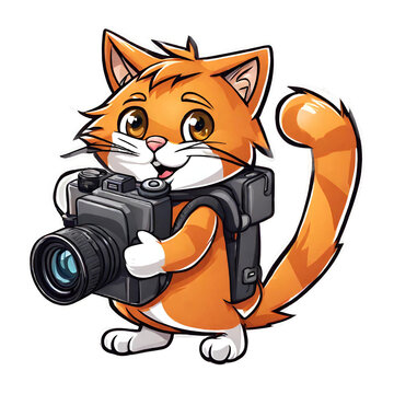 cat and camera