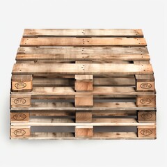 a wooden pallet with different sizes