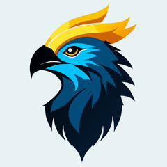 Fototapeta premium Bird Head Logo unique Creative Design