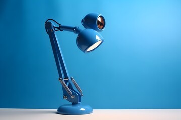 table lamp with robot arms style - obrazy, fototapety, plakaty