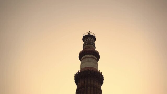 Qutab Minar located in New Delhi India, also known as Qutb or Qutub Minar, UNESCO world heritage sites