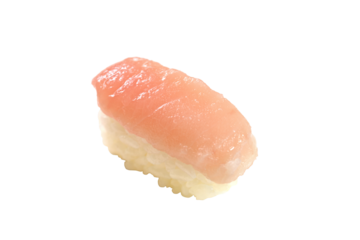 びんちょう鮪の握りずし1貫切り抜き
