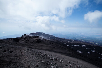Etna's Majesty: Summit Vistas
