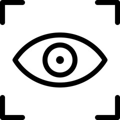 Image of Eye Scan Icon