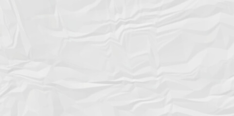 White wave paper crumpled texture. white fabric textured crumpled white paper background. panorama white paper texture background, crumpled pattern texture background.