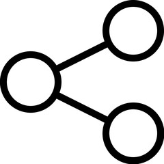 Icon of share symbol