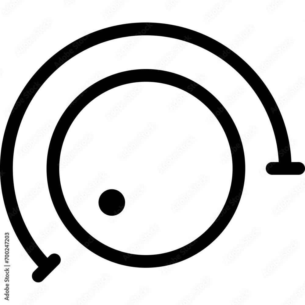 Poster dial low icon in outline style. simple volume slider vector illustration — pixel-perfect icon.