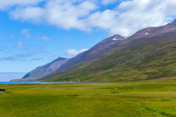 Coastal landscape near Olafsfjordur