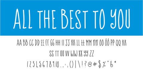 alphabet letters font set. typography font with trendy letters thin, bold, uppercase, lowercase and numbers. vector illustration.