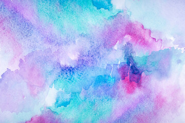  colorful watercolor background. hand painted by brush