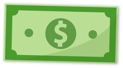 money sign dollar with transperancy background