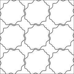 Abstract shapes.Abstract patterns from lines.White wallpaper. Vector graphics for design, textile, decoration, cover, wallpaper, web background, wrapping paper, fabric, packaging.Repeating pattern.