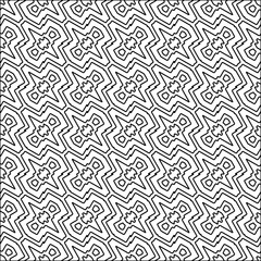 Abstract shapes.Abstract patterns from lines.White wallpaper. Vector graphics for design, textile, decoration, cover, wallpaper, web background, wrapping paper, fabric, packaging.Repeating pattern.