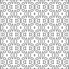 Abstract shapes.Abstract patterns from lines.White wallpaper. Vector graphics for design, textile, decoration, cover, wallpaper, web background, wrapping paper, fabric, packaging.Repeating pattern.