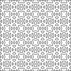 Abstract shapes.Abstract patterns from lines.White wallpaper. Vector graphics for design, textile, decoration, cover, wallpaper, web background, wrapping paper, fabric, packaging.Repeating pattern.