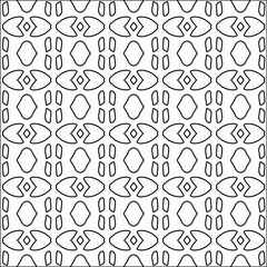 Abstract shapes.Abstract patterns from lines.White wallpaper. Vector graphics for design, textile, decoration, cover, wallpaper, web background, wrapping paper, fabric, packaging.Repeating pattern.