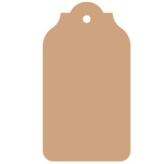Vintage label shape