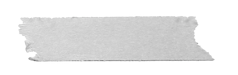 white sticker paper tape washi tape high quality isolated	
