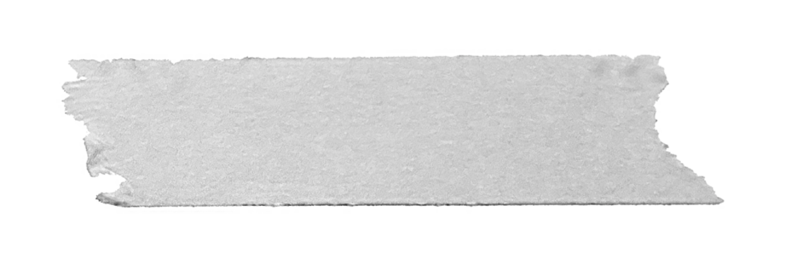 white sticker paper tape washi tape high quality isolated	
