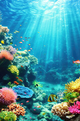 Obraz premium Underwater