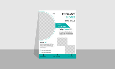 Real estate social media banner templates, real estate flayer design templates