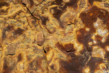 rio tinto , andalusia, spain, red river