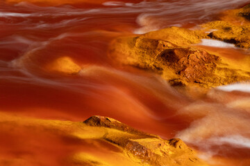 Rio Tinto, Andalusia, Spain, red river, minerals