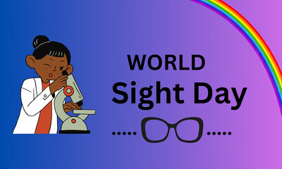 World Sight Day is being celebrated in the world.