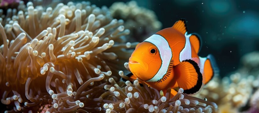 Solomon Islands reef hosts clownfish.