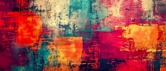 Obraz premium Abstract Background with Abstract Surfaces Anamorphic Digital Art Wallpaper Background Brainstorming Family Card Magazine Poster