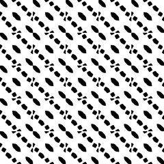 White background with black pattern. Seamless texture for fashion, textile design,  on wall paper, wrapping paper, fabrics and home decor. Simple repeat pattern.