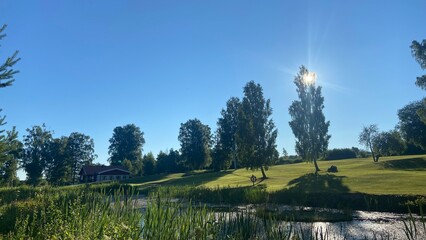 Obraz premium landscape in the mountains