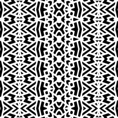 Abstract Shapes.Vector Seamless Black and White Pattern.Design element for prints, decoration, cover, textile, digital wallpaper, web background, wrapping paper, clothing, fabric, packaging, cards.