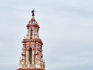 Towers of Church of Ecija, town of Seville, Andalusia, Spain. Known for the city of towers for its churches.