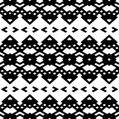 Abstract Shapes.Vector Seamless Black and White Pattern.Design element for prints, decoration, cover, textile, digital wallpaper, web background, wrapping paper, clothing, fabric, packaging, cards.