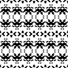 Abstract Shapes.Vector Seamless Black and White Pattern.Design element for prints, decoration, cover, textile, digital wallpaper, web background, wrapping paper, clothing, fabric, packaging, cards.