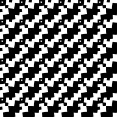 Abstract Shapes.Vector Seamless Black and White Pattern.Design element for prints, decoration, cover, textile, digital wallpaper, web background, wrapping paper, clothing, fabric, packaging, cards.