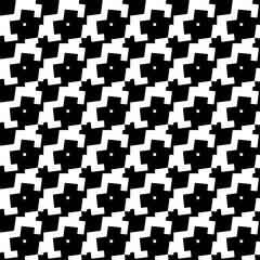 Abstract Shapes.Vector Seamless Black and White Pattern.Design element for prints, decoration, cover, textile, digital wallpaper, web background, wrapping paper, clothing, fabric, packaging, cards.